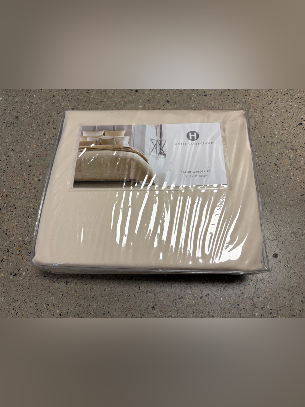 Hotel Collection Cream Bedskirt - King